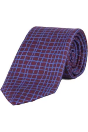 40 Colori Men Neckties - Net Printed Silk Tie