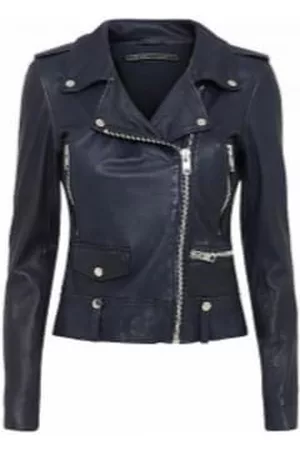 MDK / Munderingskompagniet Women Leather Jackets - Night Seattle Leather Jacket