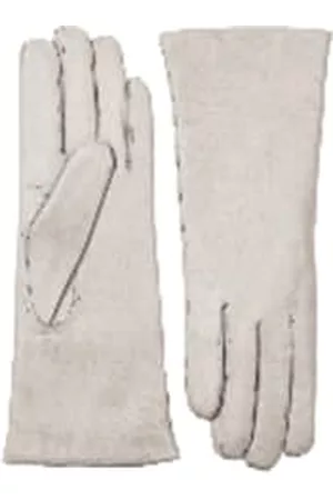 Hestra Women Gloves - Grey Long Hairsheep Glove