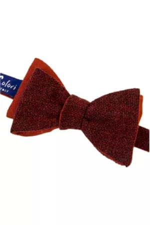 40 Colori Men Bow Ties - Donegal Wool Butterfly Bow Tie