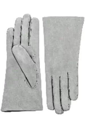 Hestra Women Gloves - Pale Hairsheep Suede Glove