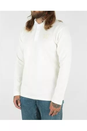 WoodWood Men Long Sleeved T-Shirts - Offwhite Oliver Longsleeve