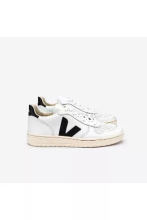 Veja Women Sneakers - Extra Black V 10 Leather Trainers