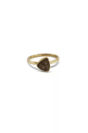 Ting Goods Women Rings - Triangle Stone Ring