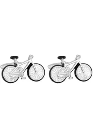 Dalaco Men Watches - Bicycle Cufflinks - Silver