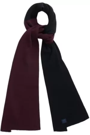 Knowledge Cotton Apparal Men Winter Scarves - Codovan 82255 Juniper Colored Organic Wool Scarf