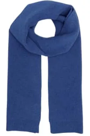 Colorful Standard Men Winter Scarves - CS5082 Merino Wool Scarf Royal Blue