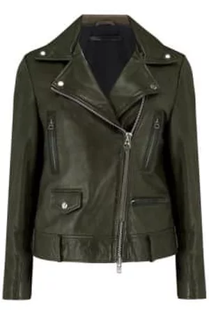 MDK / Munderingskompagniet Women Leather Jackets - Seattle New Thin Leather Jacket Dark