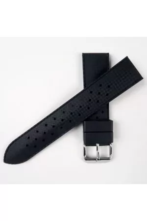 Black Bough Men Watches - Silicone Tropical Style Watch Strap 18-24mm