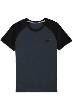 Superdry Men T-Shirts - Rich Navy Ol Baseball T Shirt