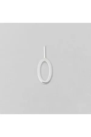 Design Letters Women Jewelry - 10mm Shiny Silver Lucky Number Charm