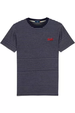 Superdry Men T-Shirts - Ol Stripe T Shirt Mid