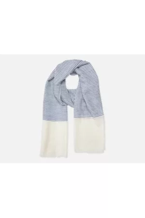 Folkdays Women Winter Scarves - Light Cashmere Scarf With Stripes