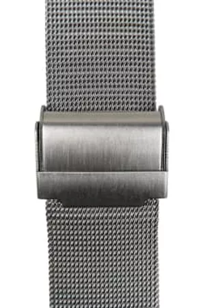 Black Bough Men Watches - Stainless Steel Plated Milanese Fine Mesh Watch Bracelet