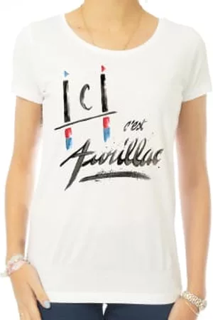 Marcel & Maurice Women T-Shirts - T Shirt Woman Here Cest Aurillac