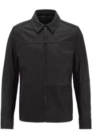 HUGO BOSS Men Leather Jackets - Jobean Leather Jacker