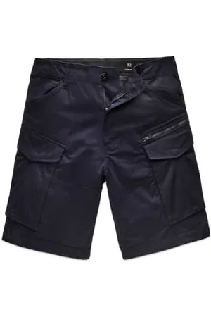 G-Star Men Cargo Pants - Rovic Zip Relaxed Cargo Shorts Mazarine