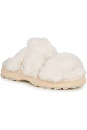 Emu Women Slippers - Emu Wobbegong Natural Slippers
