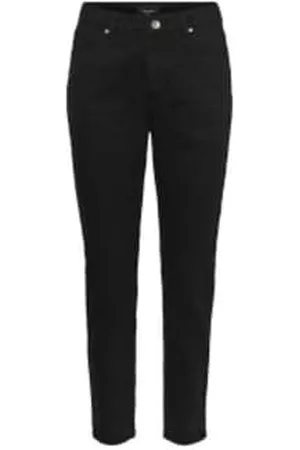 VERO MODA Women High Waisted Jeans - Brenda High Waist Straight Leg Denims