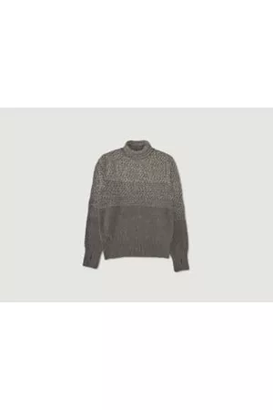 OLIVER SPENCER Men Turtleneck Sweaters - Talbot Turtleneck Extrafine Wool Sweater