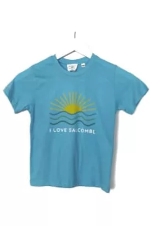 The Aloft Shop Girls T-Shirts - I Love Salcombe Kids Tshirt