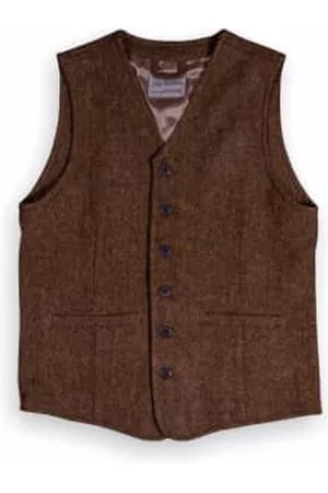 Piké Men Gilets - 1905 Hauler Vest Wool Upland Rust