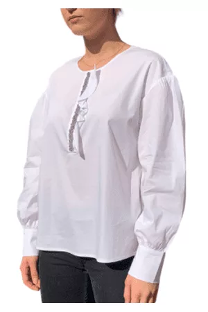 Penny Black Women Shirts - Ottanio Shirt With Embroidery White
