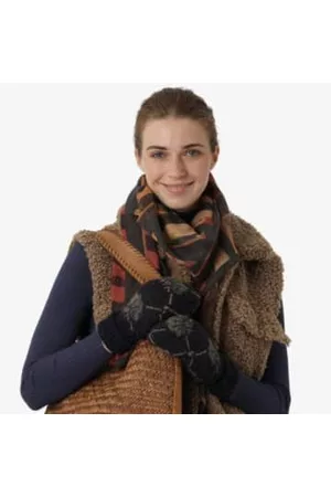 Unmade Copenhagen Women Gloves - Anu Knitted Mittens Navy
