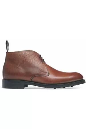 JOSEPH CHEANEY & SONS Men Lace-up Boots - Jackie Iii R Chukka Boot Mahogany Country Calf Leather