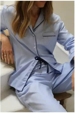 Breathe and Protect Women Pajamas - Herringbone Pyjama