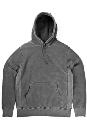 WINDOW DRESSING THE SOUL Sweatshirts - Heavyweight L/S Unisex Hood In Distressed Charcoal