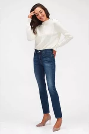 7 for all Mankind Women Slim Jeans - Mid Roxanne Bair Duchess Mid Waist Slim Jeans