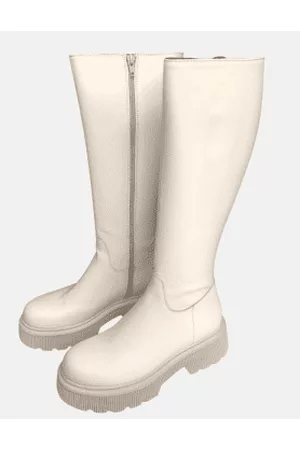 Donna Lei Women Thigh High Boots - Vitello Long Boot