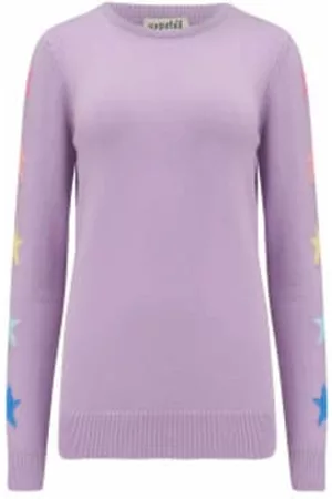 Lilac Rose Women Sweaters - Sugarhill Star Sleeve Stacey Jumper In Lilac