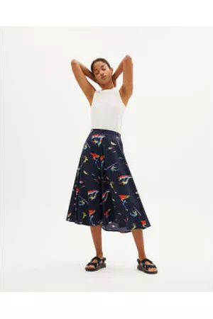 Thinking Mu Women Skirts - Delta Lavanda Skirt