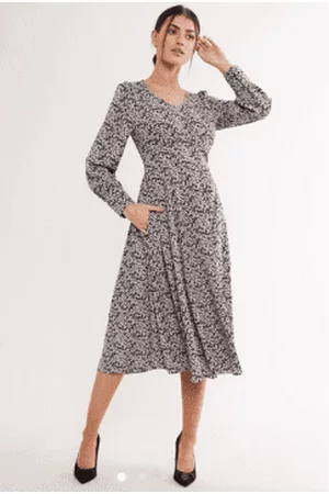 Louche Women Printed & Patterned Dresses - Arwen Ramble Print Midi Dress