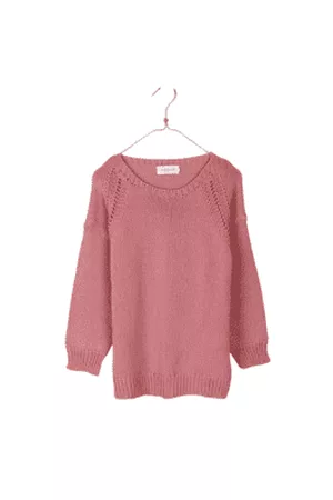 Indi & Cold Women Sweaters - Recycled Fibre Jumper In Rose Pink
