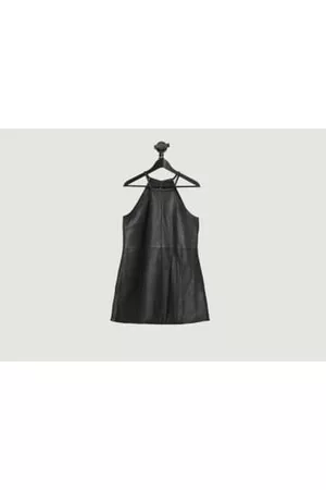 Deadwood Women Sleeveless Dresses - Kimi Leather Sleeveless Short Dress
