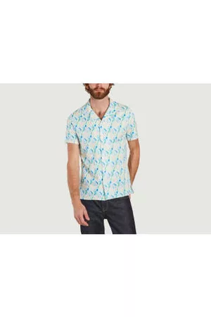 Les Garçons Faciles Men Short sleeved Shirts - Luigi Coralio Short Sleeve Printed Shirt