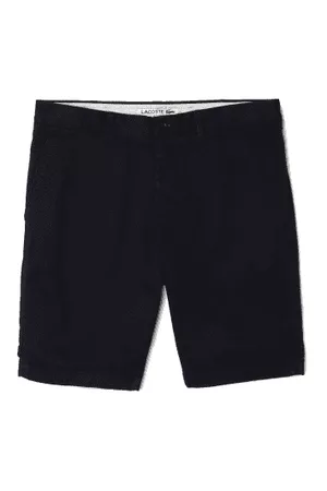 Lacoste Men Bermudas - Slim Fit Stretch Cotton Bermuda Shorts Navy