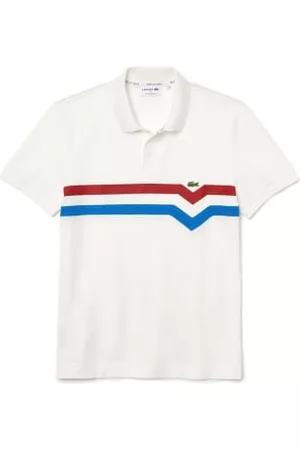 Lacoste Men Polo T-Shirts - "made In France" Regular Fit Organic Cotton Polo