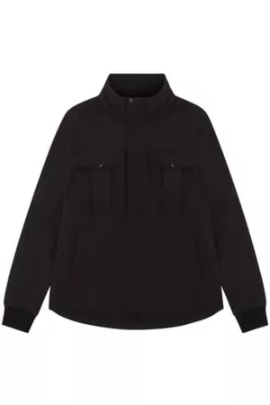 MA.STRUM Men Sports Jackets - Softshell Funnel Neck Jacket Jet