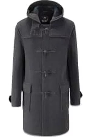 Gloverall Women Duffle Coats - Women's Original Duffle Coat Ct Black Watch