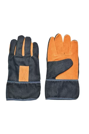 Fallen Men Gloves - Denim Short gardening gloves