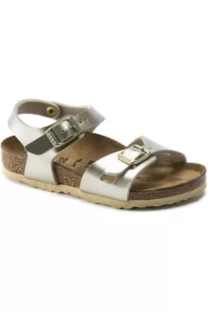 Birkenstock Girls Sandals - Rio Kids Bf Electric Gold (1014829)