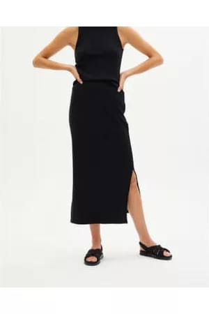 Thinking Mu Women Midi Skirts - Skirt - Trash Olivia