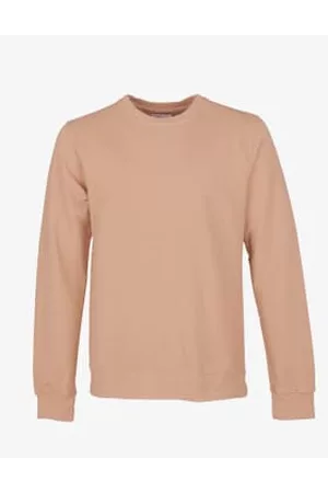 Colorful Standard Men Sweatshirts - Hersey Classic Organic Crew - Honey Beige