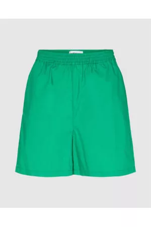 Anorak Women Shorts - Minimum Luana Shorts Deep Mint Cotton