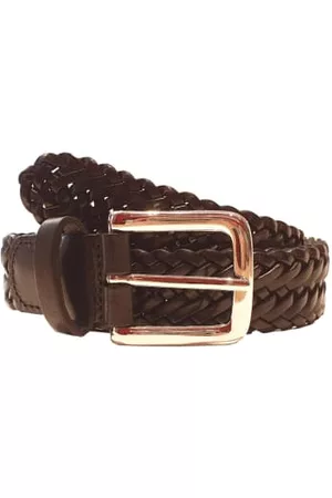 Anderson's Men Belts - Braided leather belt