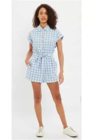 Anorak Women Playsuits & Rompers - Louche Addie Picnic Check Playsuit